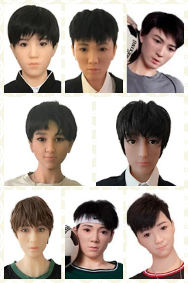 DH male doll head