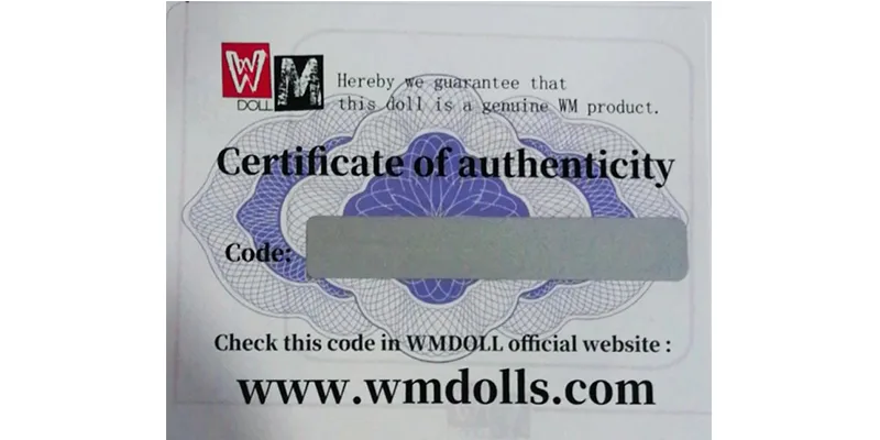 WM anti-counterfeiting verification code