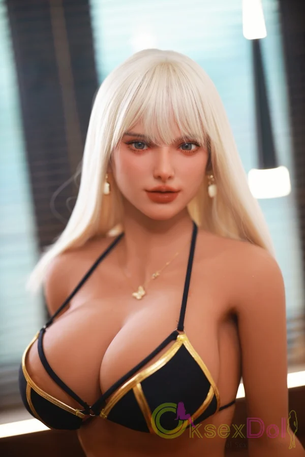 Mia 166cm/5.44ft #43 Fire Doll Curvy Milf Tall Beauty Sexdolls Blonde TPE Blonde Lovedolls