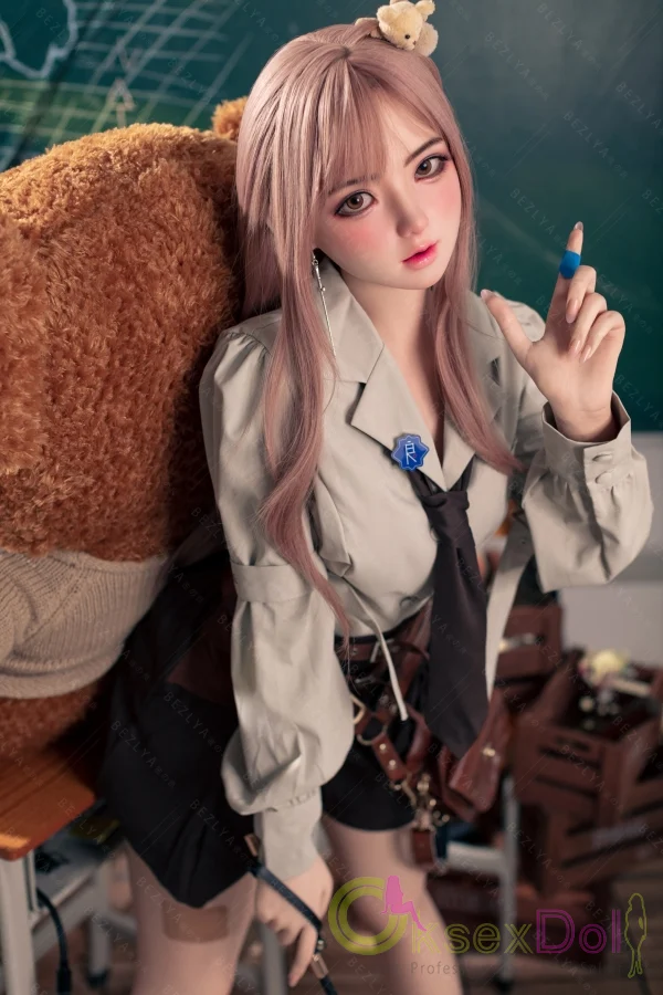 The Photo of LinLan Silicone Bezlya Cute Japanese Fuck Doll Lifelike Virgin Real Doll Album