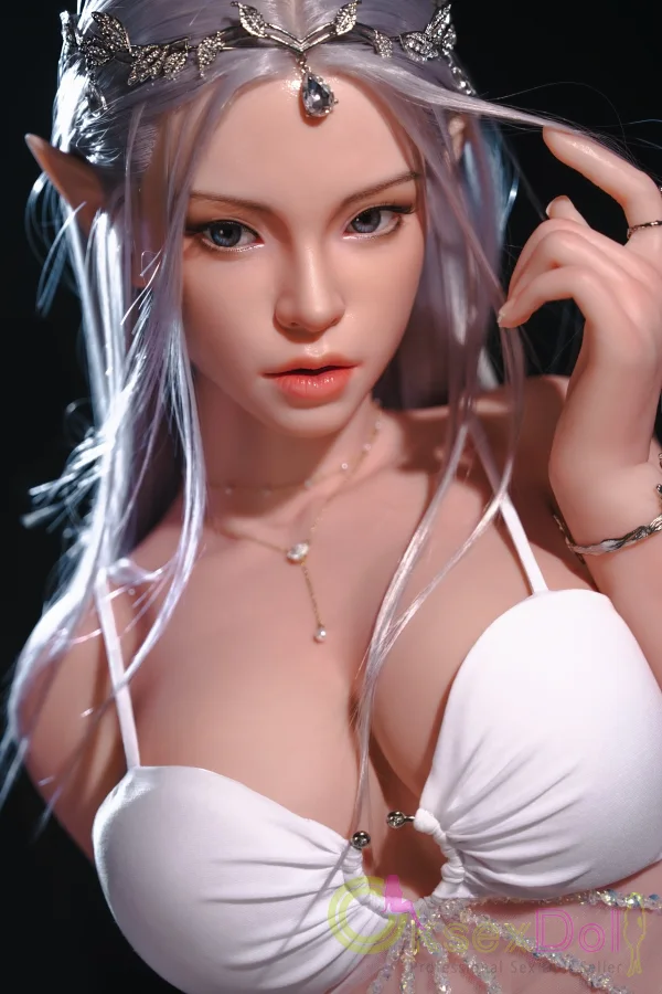 Lorna Charming Sexdoll ROS T07 Top Fire Doll Silicone 165cm/5.41ft Beautiful Fairy Skinny Elf Sexdolls