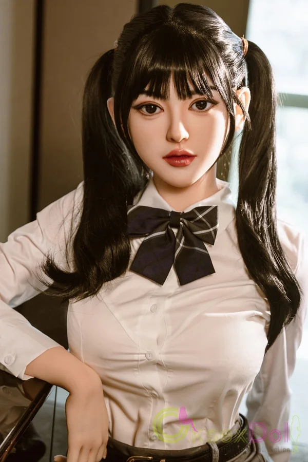 Aria - Hotle Staff #290 SY Silicone+TPE D Cup 160cm/5.25ft Sex Doll Curvy Virgin Love Doll